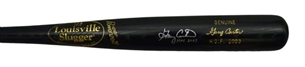 Gary Carter Signed Black Baseball Bat Engraved & Inscribed HOF 2003 